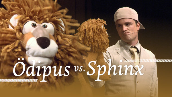 Koenig-Oedipus Oedipus-besiegt-die-Sphinx WEBSITE Ssm
